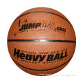 Heavyweight training basketball, synthetic leather cover, customer's design is welcome
